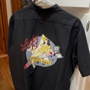 Lucky 13 button up XL shirt.